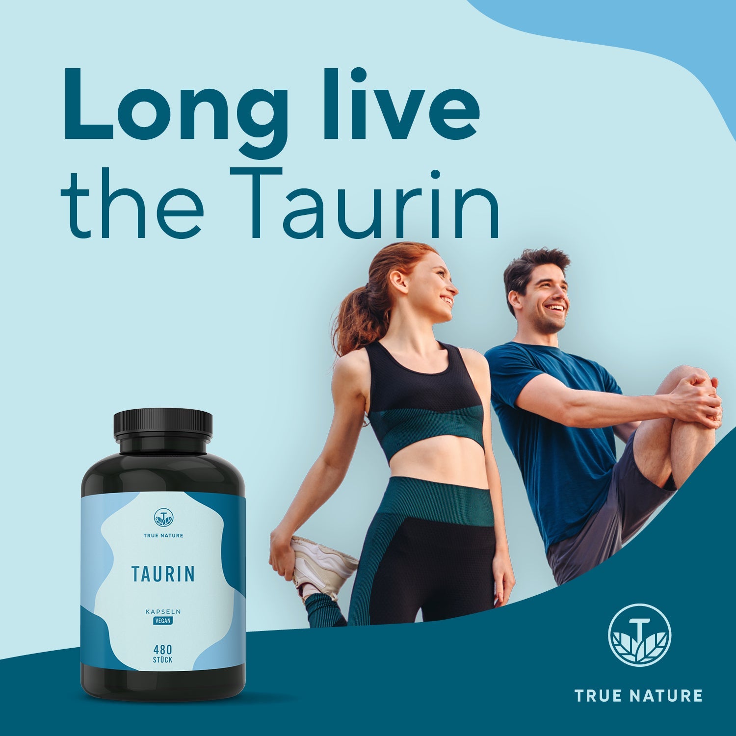 Taurin Kapseln Vitamine & Nahrungsergänzungsmittel True Nature