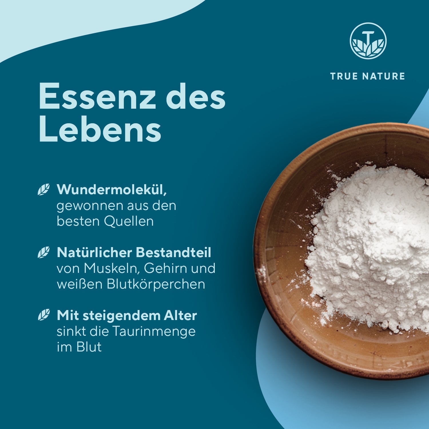 Taurin Kapseln Vitamine & Nahrungsergänzungsmittel True Nature