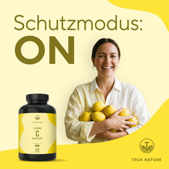 Vitamin C kaufen: Hochdosiert und gepuffert mit Calciumascorbat