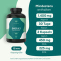 Omega 3 Kapseln - Vegan aus Algenöl Vitamine & Nahrungsergänzungsmittel True Nature