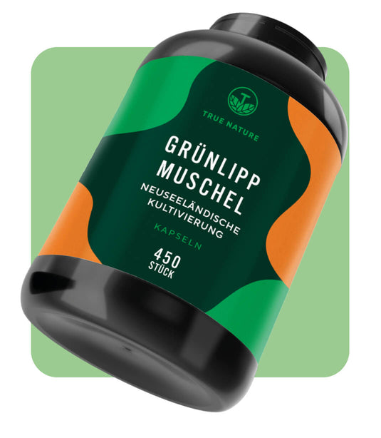 Händeweise Muschelfleisch in jeder Kapsel